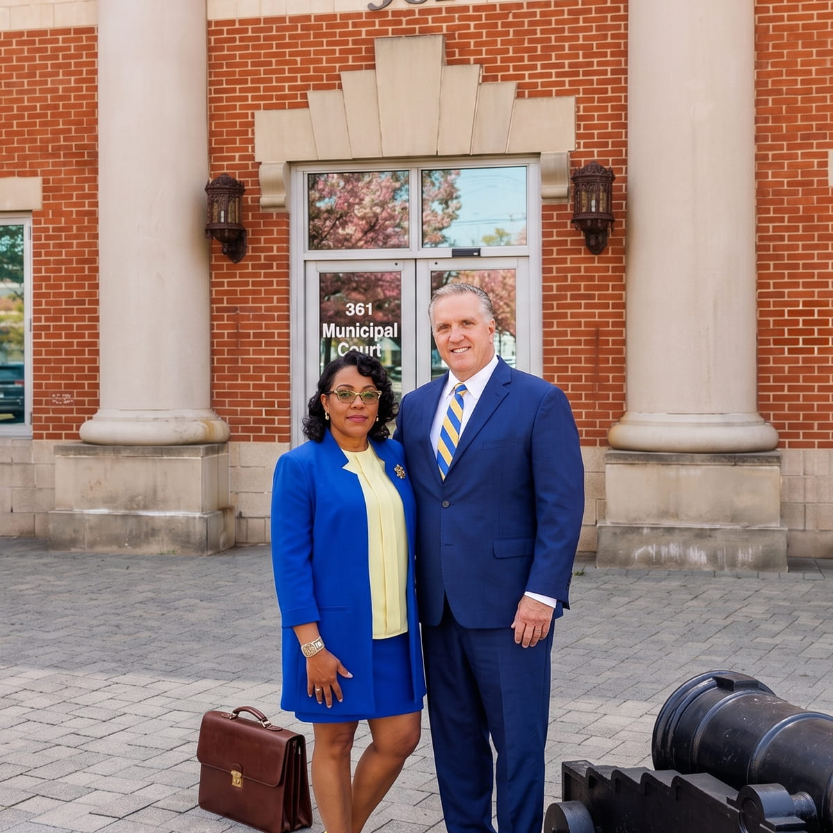 Criminal defense attorney Stephen Jones at Perth Amboy Municipal Court in New Jersey