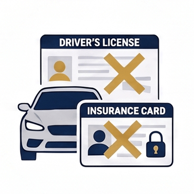Driving without a license and insurance in New Jersey